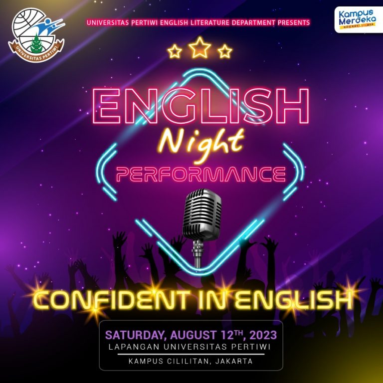 Bakal Ada English Night Performance | Sebuah Pertunjukan Talenta Mahasiswa FPB Bahasa