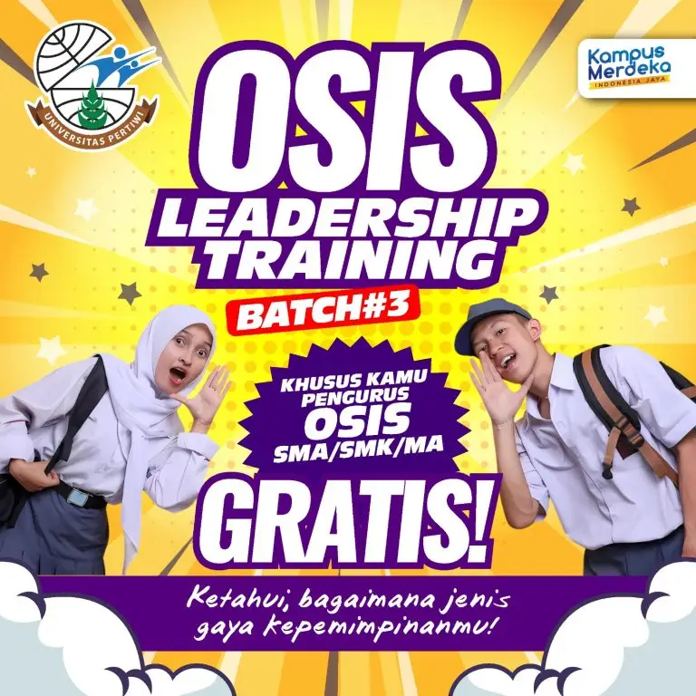 Ikuti OSIS Leadership Training: Bangun Kepemimpinan yang Hebat!