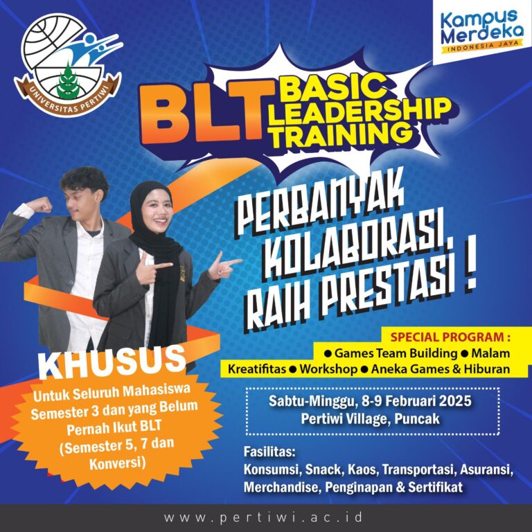 Kapan Ada Pelatihan Kepemimpinan untuk Mahasiswa Universitas Pertiwi Tahun 2025?