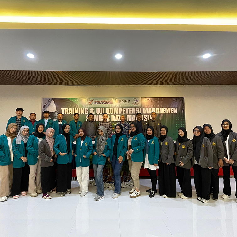 Pelaksanaan Training & Uji Kompetensi Manajemen Sumber Daya Manusia Universitas Pertiwi