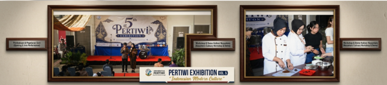 Pertiwi Exhibition Vol. 5 Hadirkan Pesona “Indonesian Modern Culture”, Mahasiswa Tampilkan Kreativitas Tanpa Batas