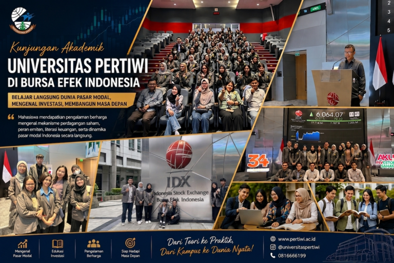 Mahasiswa Universitas Pertiwi Belajar Dinamika Pasar Modal Langsung di Bursa Efek Indonesia